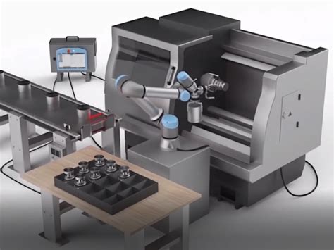 cnc machine robotics com|universal robot tending cnc machine.